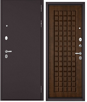 HOME (ECO, MP, Правая, Шоколад букле, МДФ Орех грецкий, 6E-112, 2050, 860)