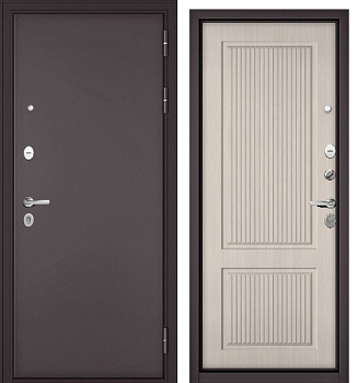 TRUST   (MASS, MP, Правая, Шоколад букле, МДФ Белый ларче, 9S-198, 2070, 860)